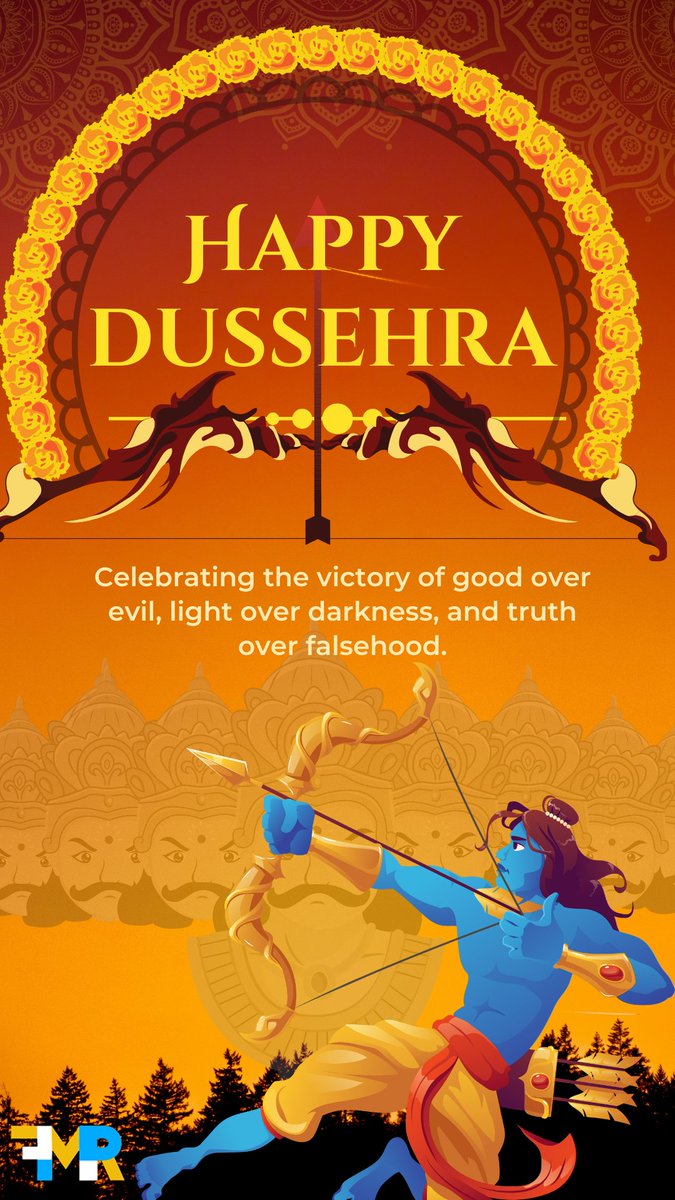 Filemyreturn2's tweet photo. Happy Dusshera To Everyone! - from FileMyReturn & @Investorsarthi https://t.co/NFrT4knw7v
#HappyDussehra #विजयादशमी #श्रीराम #दशहरा #Ravana #LordRama #VijayKaal #प्रतीकपावन #भगवानराम #राम #filemyreturn #investorsarthi https://t.co/xrR2n5T86T