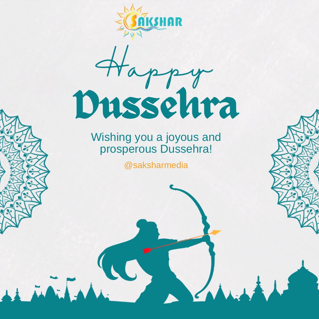 Puneet4349's tweet photo. Warm wishes to everyone on #Dussehra. This festival symbolises the triumph of good over evil.  On this auspicious occasion, may this festival of joy and happiness bring prosperity to all.  #HappyDussehra https://t.co/dbxaVbI5fD