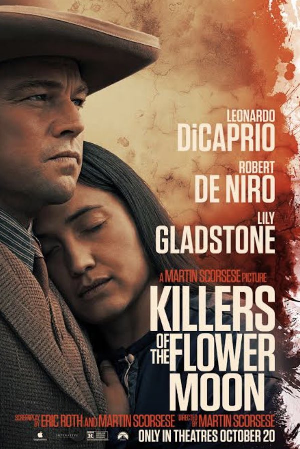 Oppenheimer’ı, Barbie’yi ve bu sene seyrettiğiniz her şeyi unutun. Dolunay Katilleri bence yılın en iyi filmi. Sakin, iddiasız ama muhteşem bir tatla akan bir film. Kapitalizm, din ve sömürgeciliğin iç içe geçtiği bir büyük anlatıyı aşk, aile, güven üzerinden ince ince işlemiş