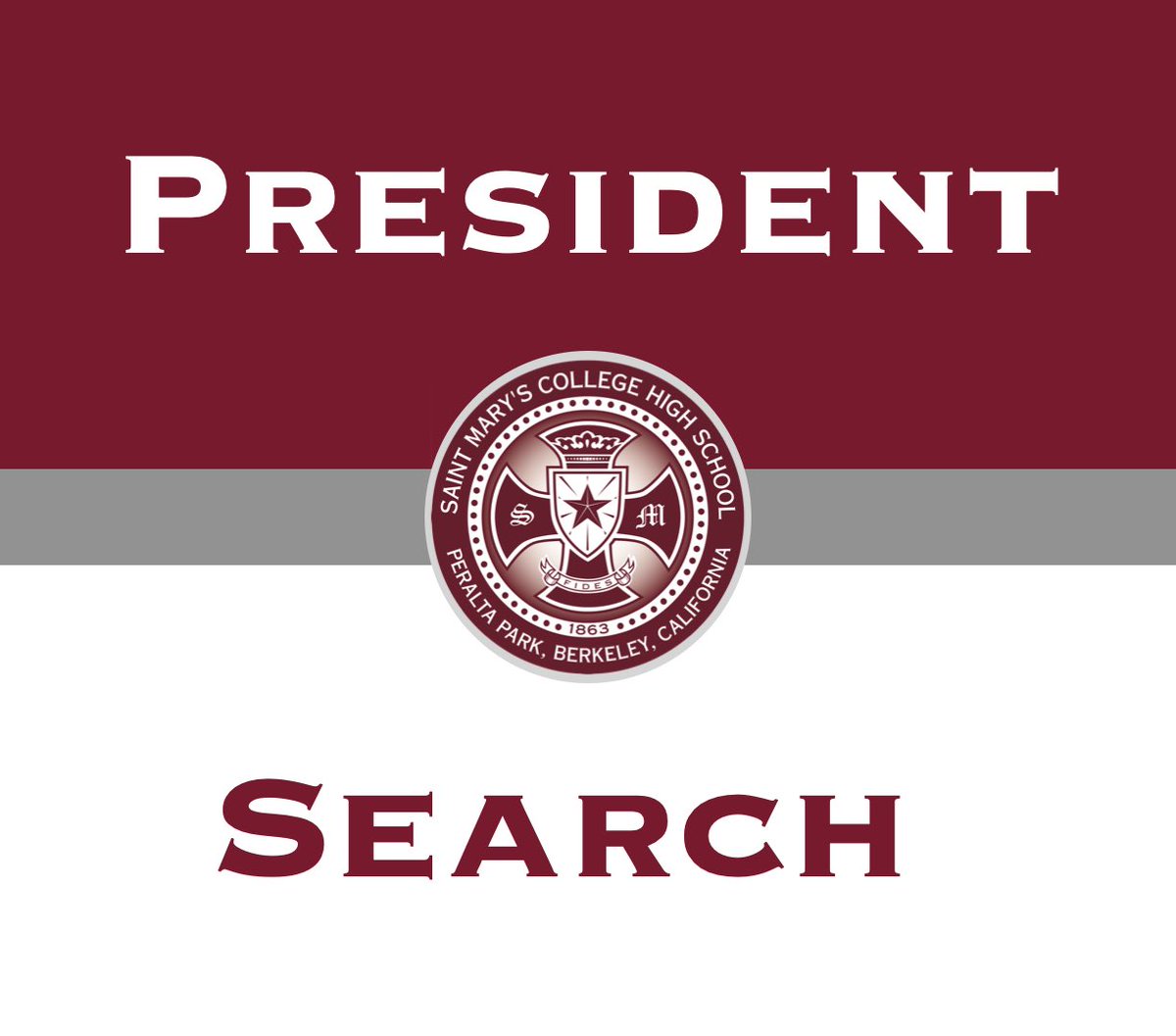 Saint Mary’s is looking for a new school president starting on July 1, 2024. If you know of qualified candidates, please share with them the link to the job description posted on the school website.  saintmaryschs.org/apps/jobs/show…