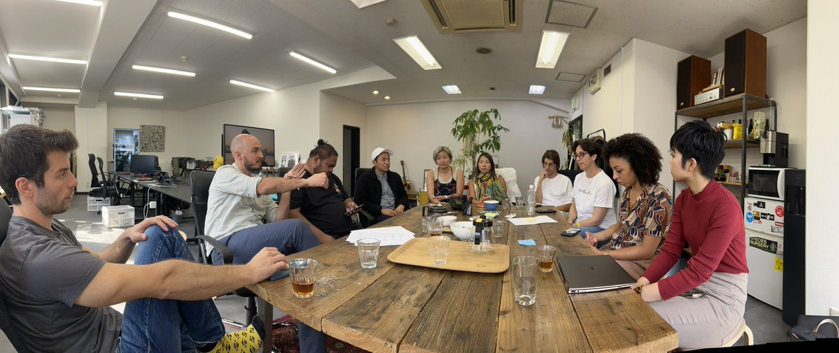tweet_tkb's tweet photo. Dialogue session with Team #ColiveFukuoka ! Welcome to Tsunagaru! I hope our relationship will go deeper. We are always open to you. See you again✌️ https://t.co/23qaTHeGgG