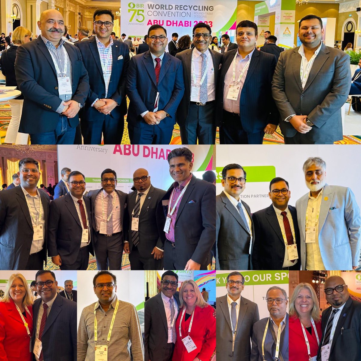 mrai_india's tweet photo. Live from #BIRAbudhabi2023!
Team @mrai_india is available at #BIRConvention2023 to promote #ResponsibleRecycling and foster a sustainable future.🌍♻️
All the best @BIRworld!
We wish all the delegates a successful conference.
#MRAI #MRAIForRecyclingIndustry #AssociationPartners https://t.co/Vf7uepYy0f