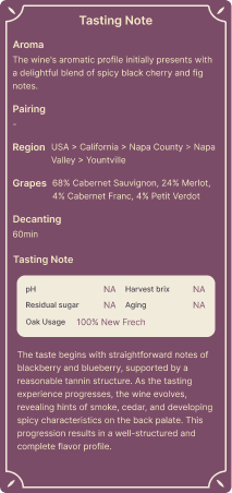 veenoverse's tweet photo. @PaPaG_winegeek @Kapcsandy @garyschoch We've converted your valuable tasting experiences into images to ensure they aren't lost. How does it look? We hope it has been helpful for you!🍷 https://t.co/Tv1ZhVgtDD