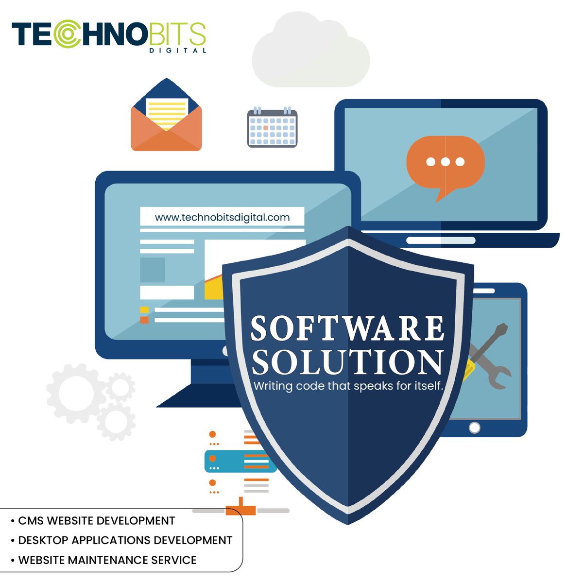 TechBitsDigital's tweet image. Software solution that streamlines your workflow and boosts productivity - Technobits Digital.
.
.
#TechnobitsDigital #softwaresolution #DesktopAppDevelopment