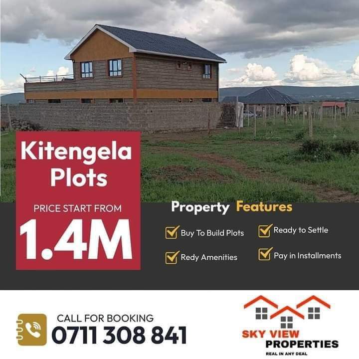SkyViewPropert1's tweet photo. Tired of paying rent...?? Don't worry we got your back. 

Welcome to Goodhope Gardens Kitengela.  Payable in Installments.  Ready Titles. 

Book Site Visit Contact  0711-308-841 

https://t.co/ebFFMy5fXj
#skyviewproperties 
#comfortHomes
#ShambaForAll https://t.co/ZKRHbxliEe