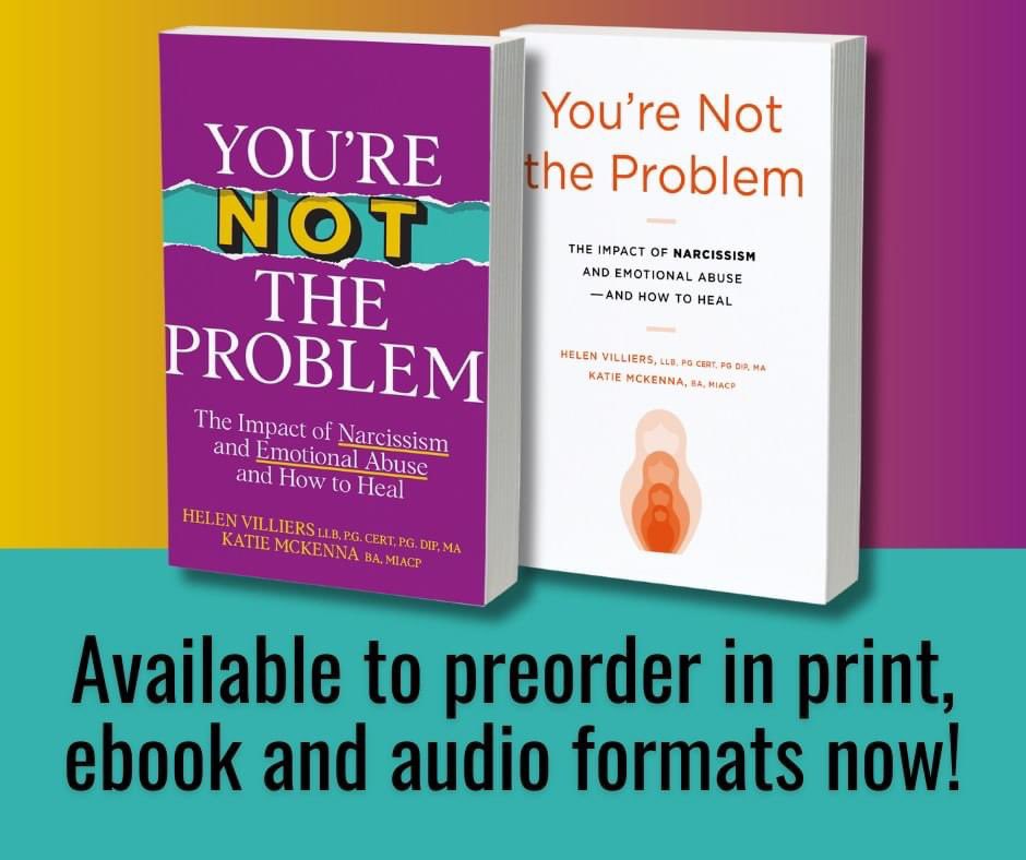 Here it is!!! At last! The comprehensive guide to Narcissism and emotional abuse and how to recover from it. Pre order now to lock in the price or lower and pay on dispatch date! Links here: UK: amzn.to/408gEkH 
US: amzn.to/3Qp7ZqM 
(affiliate links)