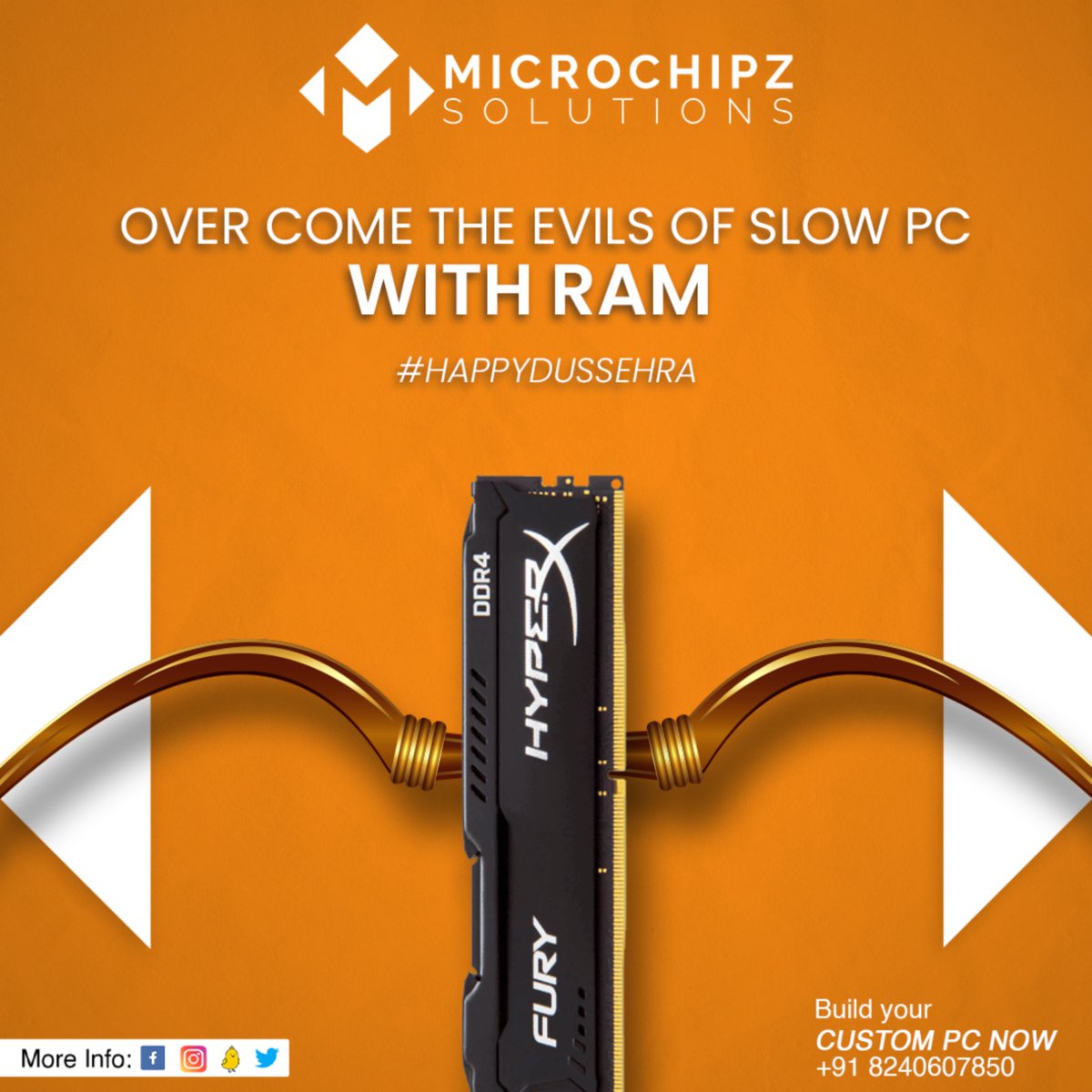 MicrochipzSol1's tweet photo. HAPPY DUSSEHRA TO ALL OUR CUSTOMERS AND FOLLOWERS

#JaiShreeRam #HappyDussehra #Dussehra #Dussehra2023 https://t.co/3jLooY7fCo