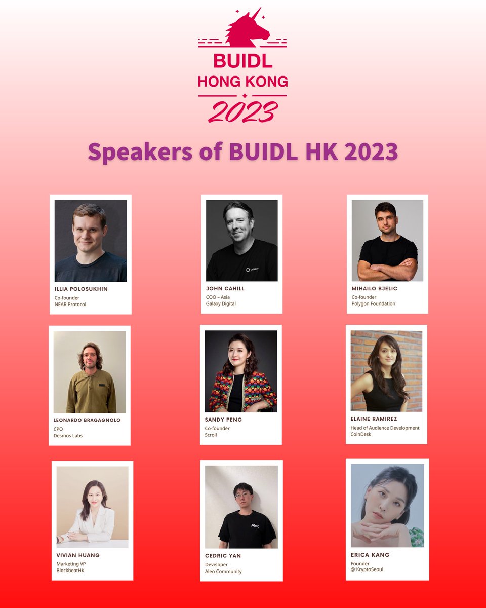 ekang426's tweet photo. Today is the day of #BUIDLHK!🇭🇰 purely created by the community, founders, and projects, today’s event should be filled with great speakers and talks!✨

Join us here: https://t.co/RGBRgUXban https://t.co/8udNx2Khq0