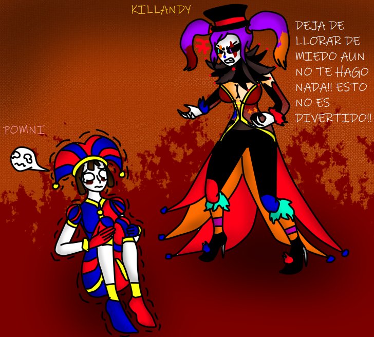 Ilseangelica6's tweet photo. No me pude resistir después de que vi el piloto y me encantó xd
Así que la dibuje con un oc mio
Qué es una asecina xd
Pobre Pomni se asustó con solo verla xd
#draw #Au #art #killers #oc #BloodParadise #killandy #TheAmazingDigitalCircus #Pomni #pomnifanart https://t.co/LfPRj9l8Aw