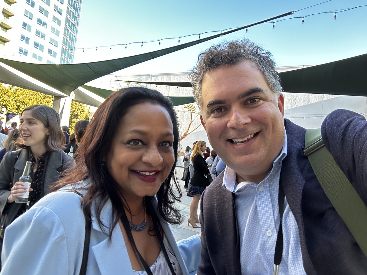 If you're at the @GreenBiz #VERGE23 conference this week, come see @ecobotapp CEO Lee Lance pitch our vision on Wednesday @ #Bloom23! Great to connect with @radhikafox of the EPA at today's Water Forum, to discuss what we can accomplish with better collaboration.