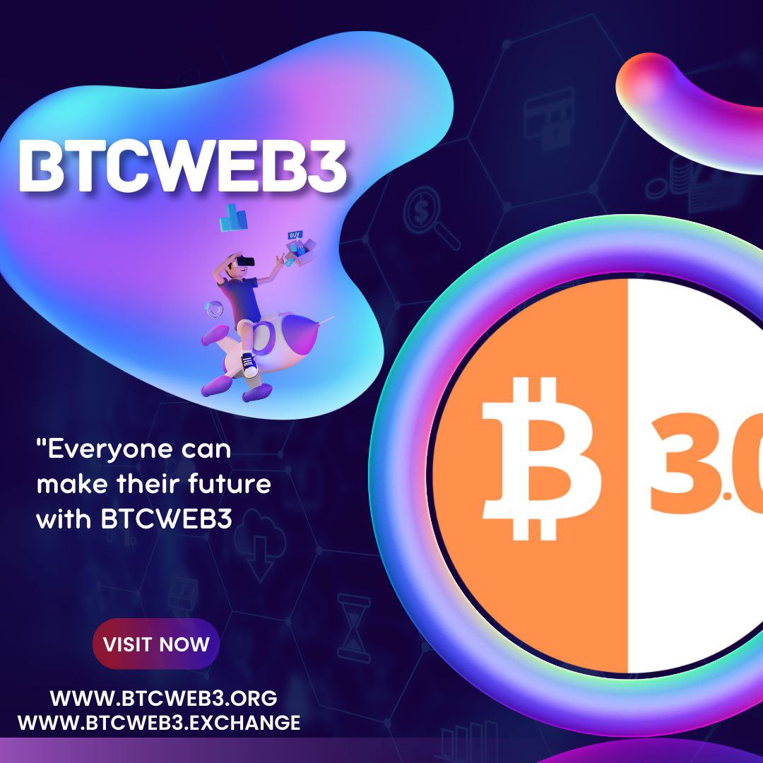 BitcoinWeb3's tweet photo. BtcWeb3
Website - https://t.co/pGD0p317sK, https://t.co/bo28nohE2C

Visit to our all socialmedia👇
YouTube- https://t.co/zDMm4PomnT
Twitter- https://t.co/1EdGudtona
Telegram - https://t.co/S6WQVodyS0

#BTC #BTCWEB33 #ETH #TRX     #MATIC #Bitcoin #Ethereum #Tron #Polygon https://t.co/vRlAl7Srmw