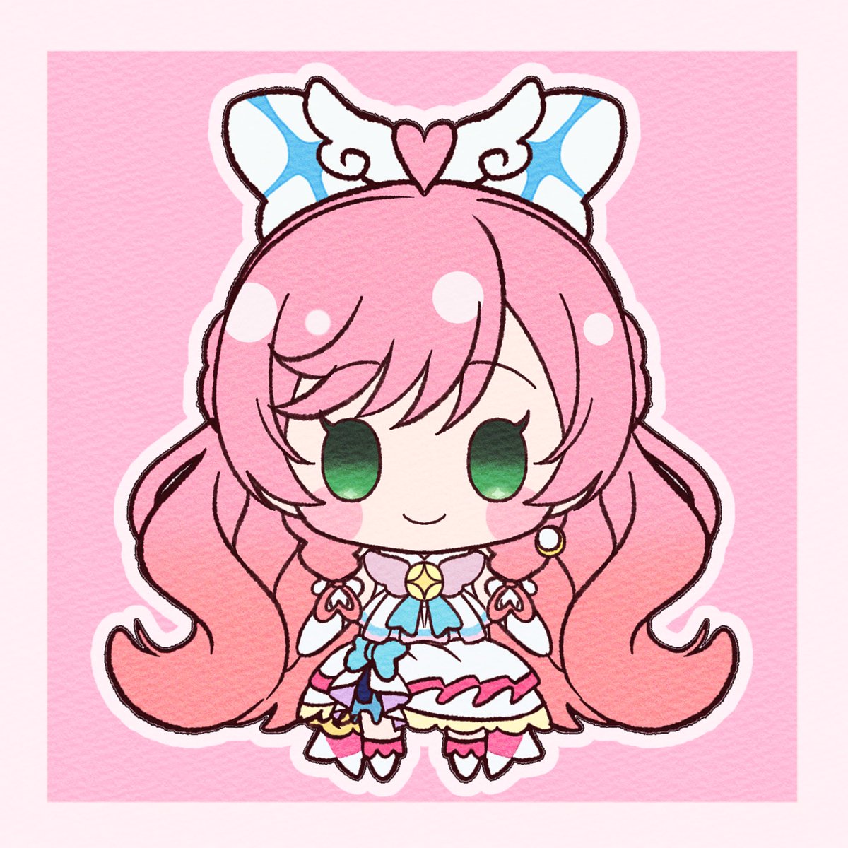 キュアプリズム「ぬいぐるみ風キュアプリズム」|うみゆき@レイフレ28のイラスト