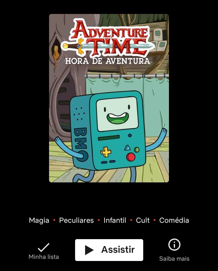 Mya ⚢ on X: JÁ CHEGOU HORA DE AVENTURA NA NETFLIX!!!   / X