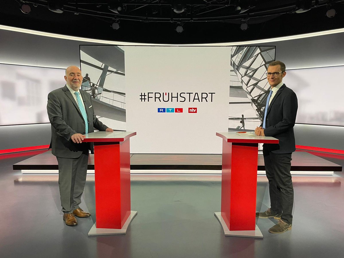 IsraelinGermany's tweet image. 🔴📹 Botschafter @Ron_Prosor Jetzt live im @ntvde #Frühstart

🔗 n-tv.de/mediathek/live…