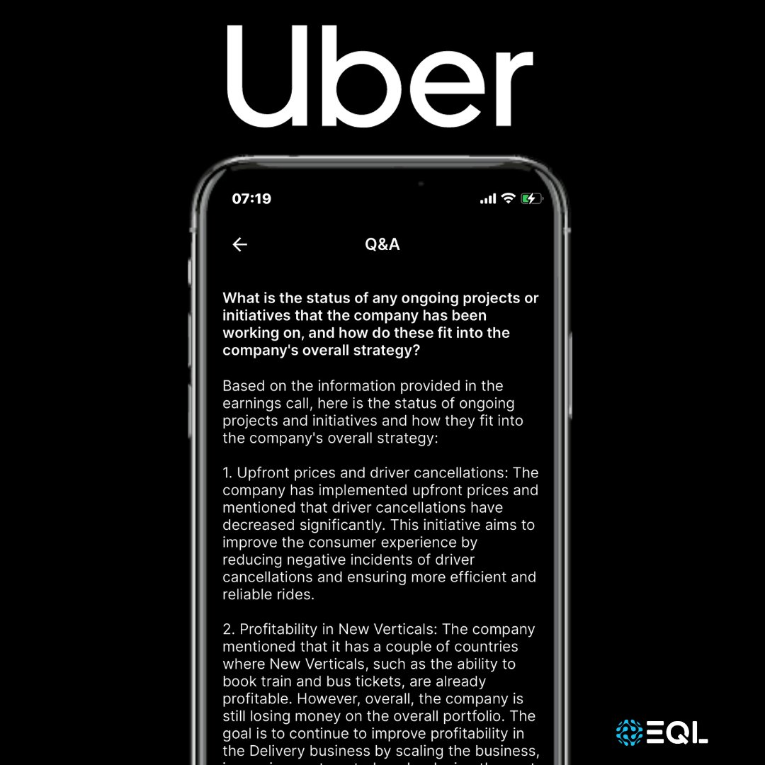 Download EQL App to scan #Uber with our AI tools

onelink.to/eql-stockmarket