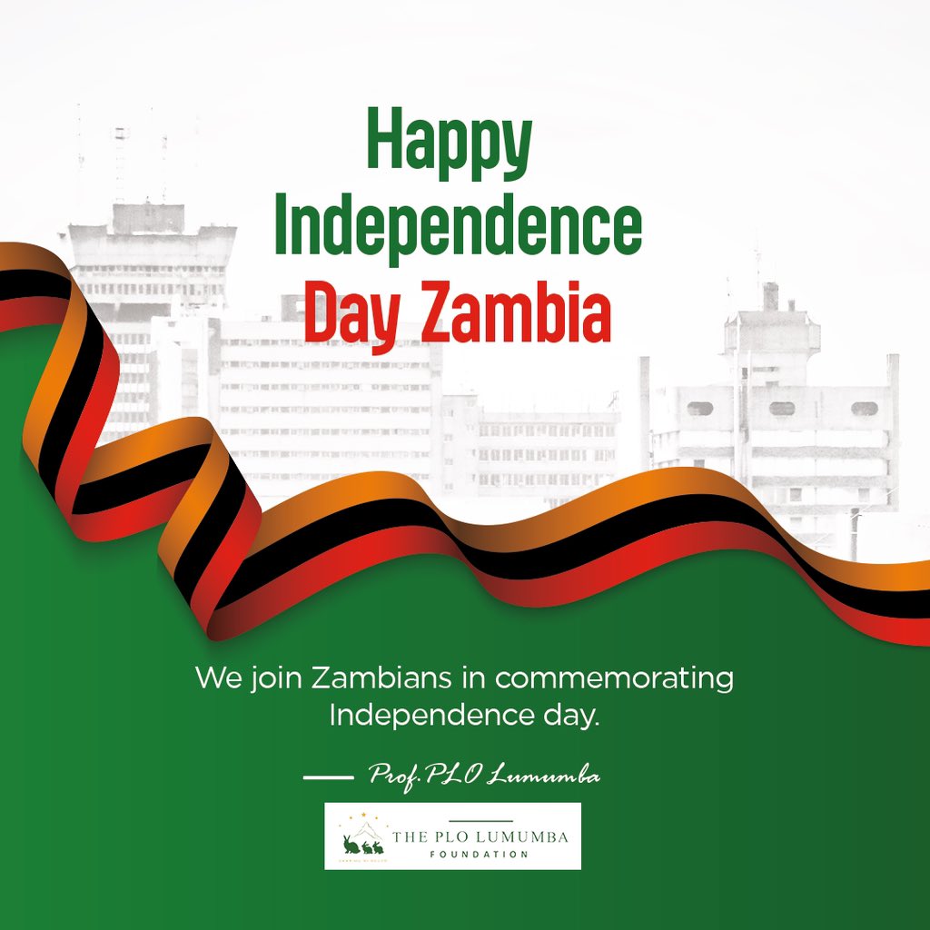 Happy Independence Day Zambia 🇿🇲 #Zambia