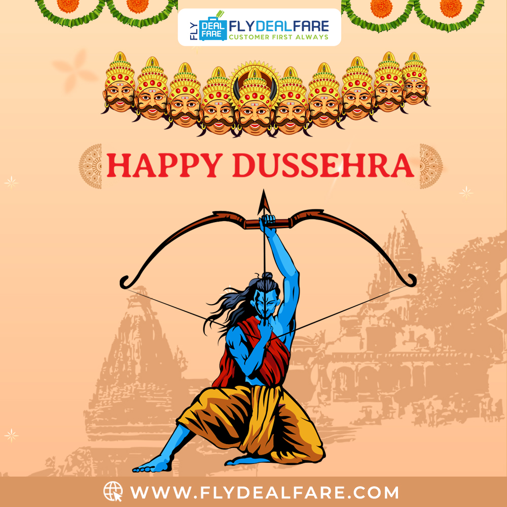 flydealfare's tweet photo. ๐น Fly High with Blessings this Dussehra from FlyDealFare! ๐
Wishing you a Dussehra filled with the victory of good over evil, the radiance of light, and boundless happiness! ๐
#HappyDussehra #FestivalWishes #FlyDealFare #Dussehra #VijayaDashami #Ravana #LordRama #Ram #Lanka https://t.co/Kan2fxhZHZ