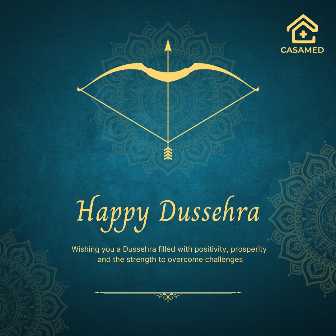 CasaMed1's tweet photo. Conquering Pain, Embracing Wellness – Just like the victory of good over evil, we're here to conquer your pain. Celebrate a pain-free life this Dussehra with @casamed_in 

#dussehra #festival #festivities #festivalofindia #paincare #physiotherapy #physio #casamed #TwitterX https://t.co/iODxqNI4AF