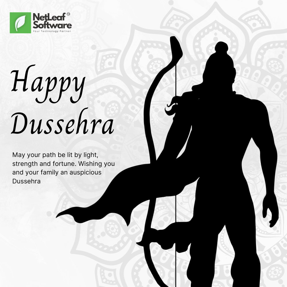 NetleafS's tweet photo. Happy Dussehra! https://t.co/7b91z85jwW