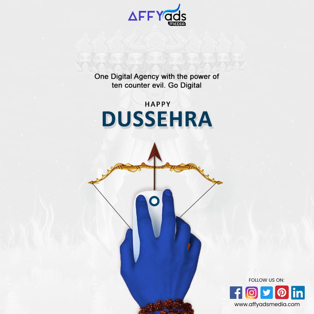 affyadsmedia's tweet photo. Happy Dussehra to everyone! May the divine blessings of this auspicious occasion bring love, peace, and success into your lives. 🙏✨
.
.
.
#dusshera #navratri #dussehra #festival #durgapuja #india #festivevibes #indianfestival #festive #dasara #navaratri #durga #happydussehra #ramayana #instagram #digitalmarketing #affyadsmedia