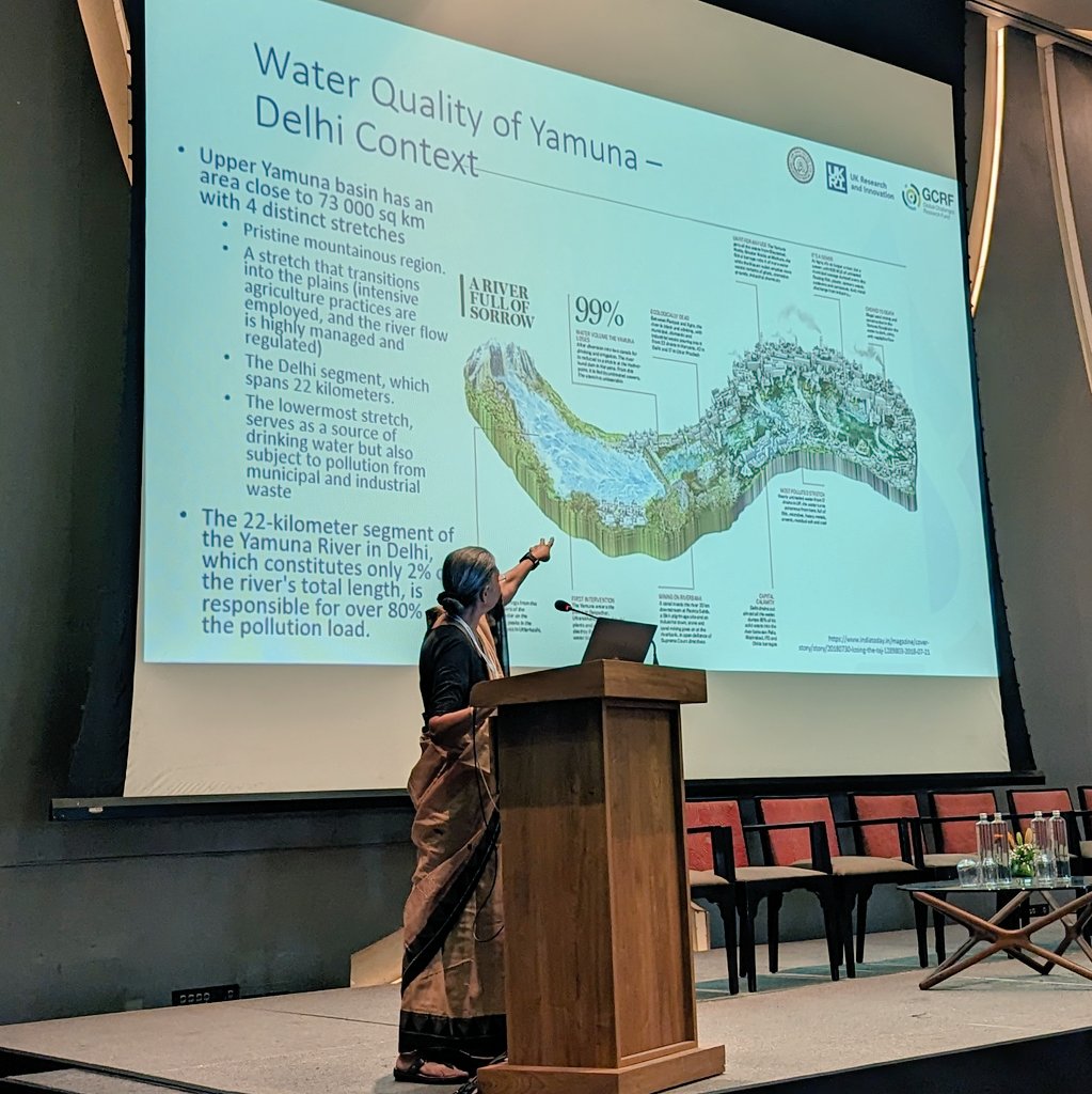 GCRFWaterHub's tweet photo. Ahead of our field visits tomorrow, our hosts are providing a detailed exploration of their research area. First up, identifying pollution hotspots to inform tailored solutions, like decentralised sewage treatment plants that can reduce pollution at its source.
@UKRI_News @GCRF https://t.co/wqzCb8fzws