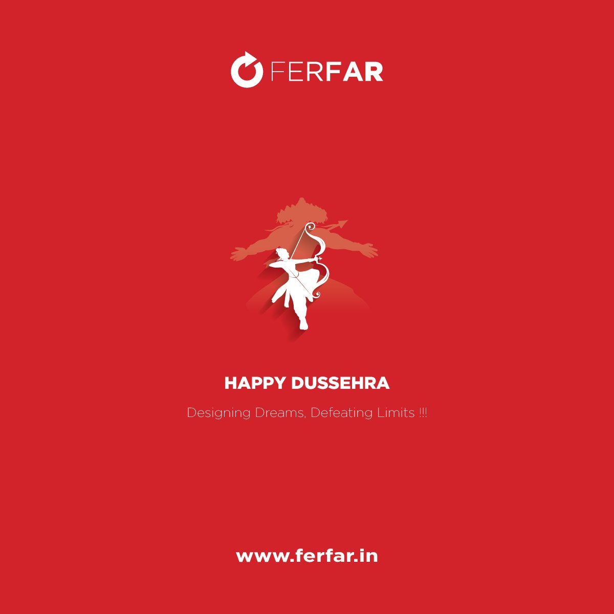 ferfardesign's tweet photo. Happy Dussehra from FERFAR DESIGN LLP !!!

On this auspicious day, we celebrate the triumph of good over evil, light over darkness &amp; creativity over constraints.

Our team at #FERFAR is dedicated to crafting designs that ignite inspiration &amp; break boundaries.

#HappyDussehra https://t.co/fppW7sfBH4