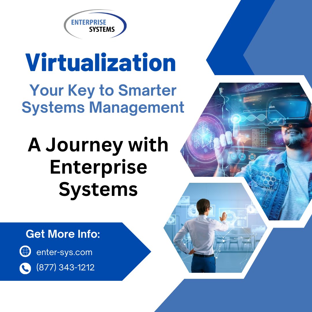 We've successfully executed countless virtualization projects, making systems management smoother and more efficient for businesses worldwide.

#EnterpriseSystems #Virtualization #EnterpriseIT #ITInfrastructure #ITConsulting #ServerConsolidation #EnterpriseTech #ITStrategy