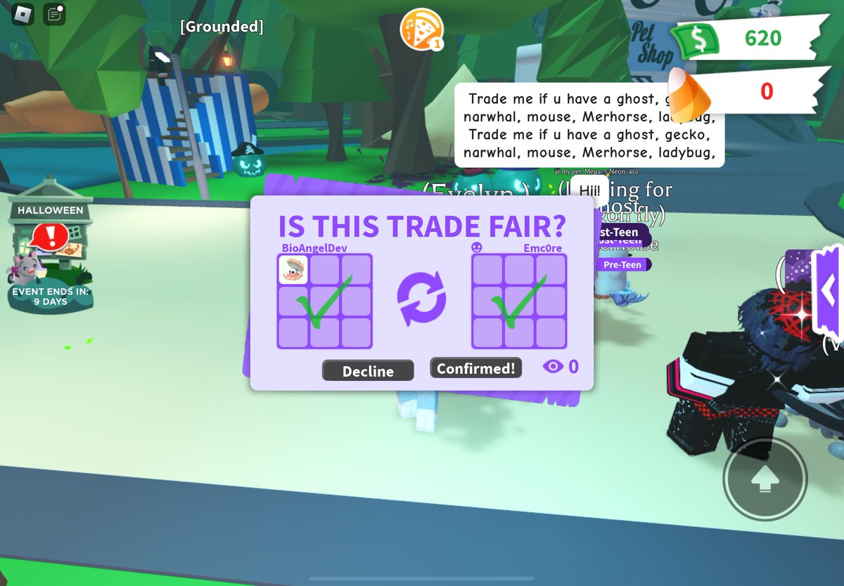 adoredxx's tweet photo. @EmilyTi29525092 is trusted! i went first and gave them a happy clam in adopt me, then they immediately bought my gamepass. would recommend trading with them, super kind and patient! #emcoreproofs https://t.co/KzjyUJICJB