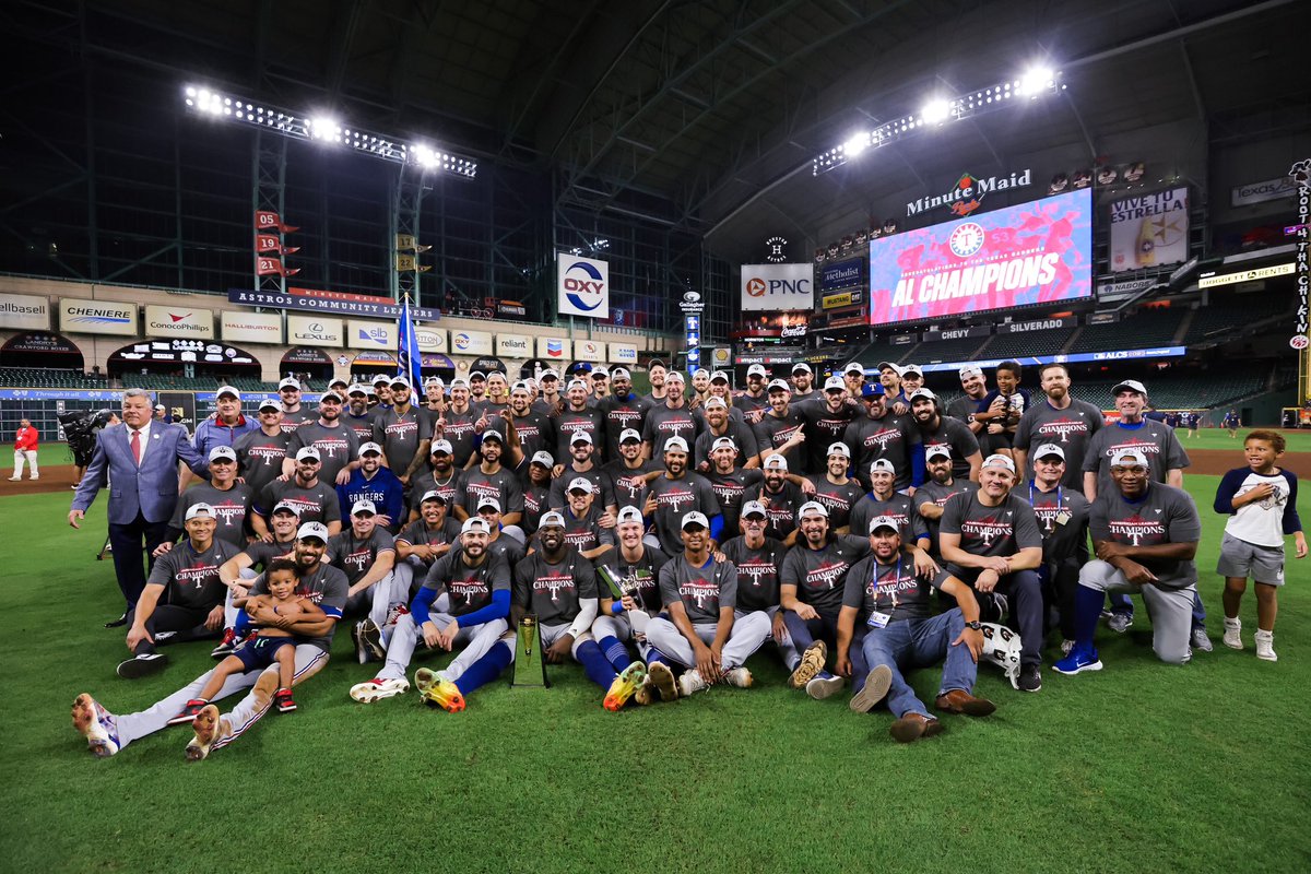 Goodnight from your 2023 American League Champs!
