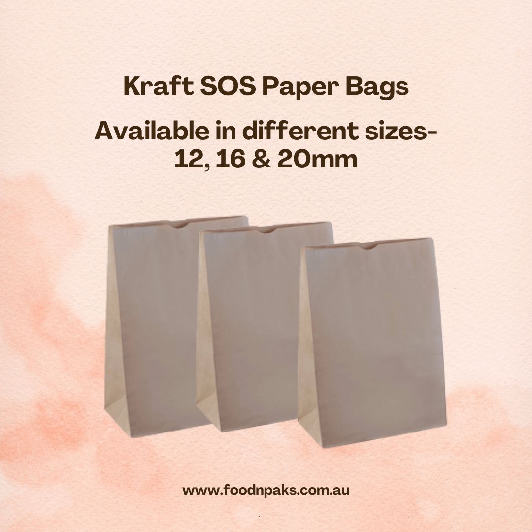 Best Eco-friendly disposable Containers for restaurant and cafe

Kraft SOS Paper Bags

Available in different sizes

Contact us at: business@foodnpaks.com.au

#sustainablefoodpackaging #ecofriendlypackaging #foodnpaks #kraftbags #bags #paperbags