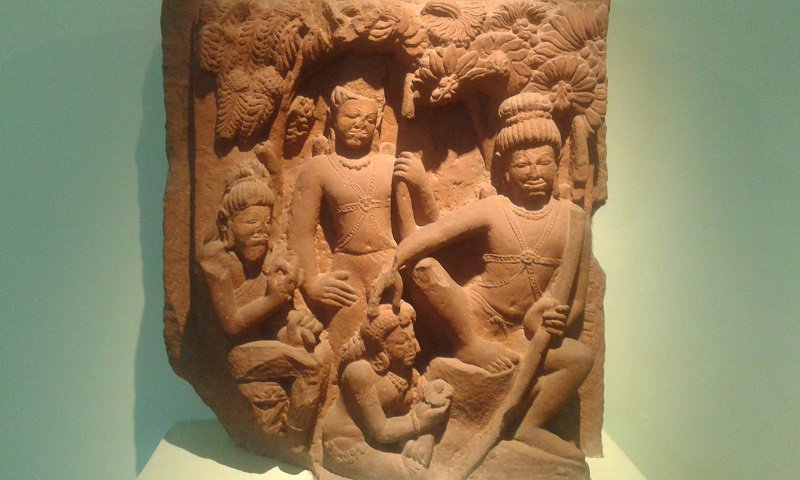 IndiaHistorypic's tweet photo. Lord Rama Redeeming  Ahilya , Gupta Period , 5th Century A.D 

(National Museum , Delhi ) 

होइहि सोइ जो राम रचि राखा।
 को करि तर्क बढ़ावै साखा॥ https://t.co/bDNXouRNLj