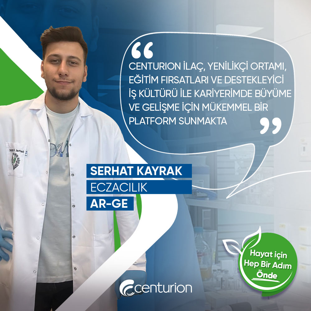 Gençlerimizin  kariyer gelişimlerine katkıda bulunarak Hayatta Hep 1 Adım Önde olmaları için her zaman onların yanındayız!

#CenturionStajyerleri #HayatİçinHep1AdımÖnde #CenturionPharma