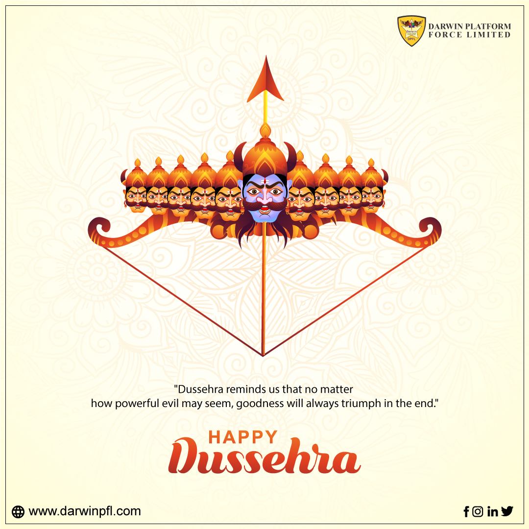 ForceDarwin's tweet photo. "May the light of victory always guide our path! 🏹✨ #HappyDussehra #TriumphOfGoodOverEvil #FestiveVibes " https://t.co/tZY3D8FQqp
