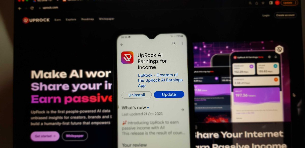 UpRockCom's tweet image. GM All,

Happy to share the latest version of UpRock AI Earnings.

Here are the latest fixes and developments:

&amp;gt; Real-time balance updates
&amp;gt; Network Preference
&amp;gt; Web &amp;lt;&amp;gt; App Balance Fix
&amp;gt; Further Improvements

Would like to thank every beta tester as they helped a lot with our…