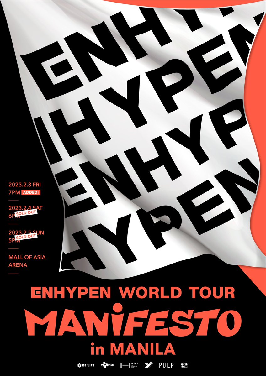 rikiruns's tweet image. enhypen having their fate tour in the philippines, exactly on their anniversary of their first concert here. 🥹

manifesto  02.03.23
fate              02.03.24