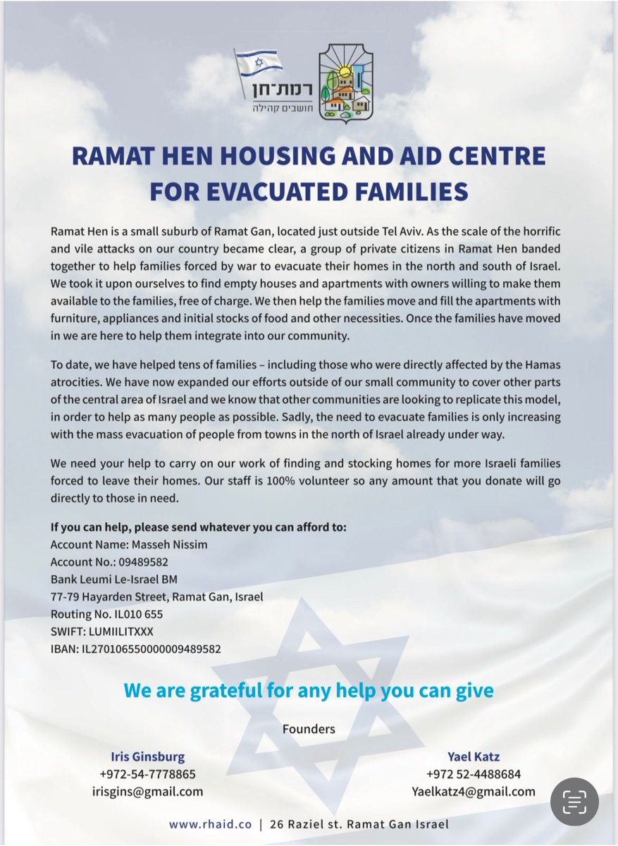 LTCPeterLerner's tweet image. I live in a quiet suburb of Ramat Gan with some amazing people doing unbelievable things. @IrisGinsburg is a woman I know and respect personally.