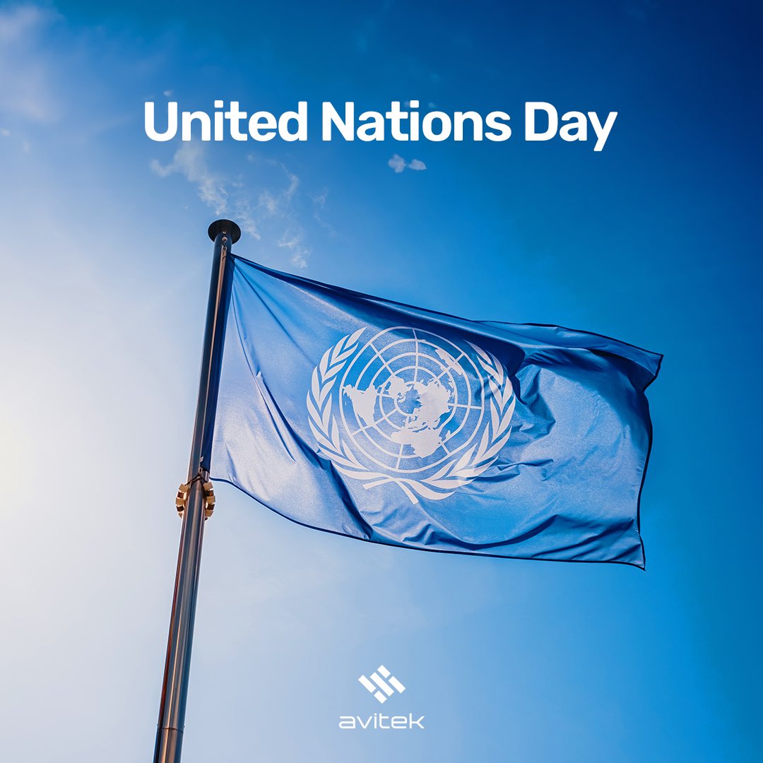 We celebrate United Nations Day.

Birleşmiş Milletler Günü’nü kutluyoruz.

#avitek #birleşmişmilletlergünü #unitednationsday