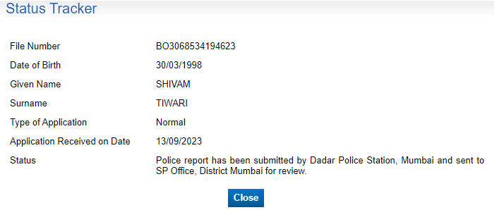 TiwariDota's tweet photo. @MumbaiPolice 

Respected Sir/Ma'am,

It has been 41 days now since my passport process started.
Requesting you to please look into this and expidite it.

File Number : BO3068534194623 https://t.co/S9MlRt081n