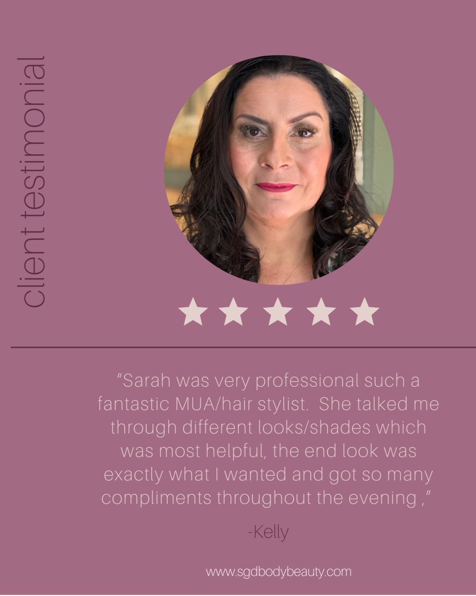 SGDbodybeauty's tweet image. Have you thought about your makeup requirements for the end of the year yet?  I've still got spaces available for hair and makeup bookings throughout the festive season. I'd love to help you look and feel your best. #festivemakeup #melbournemakeupartist #lookandfeelgreat