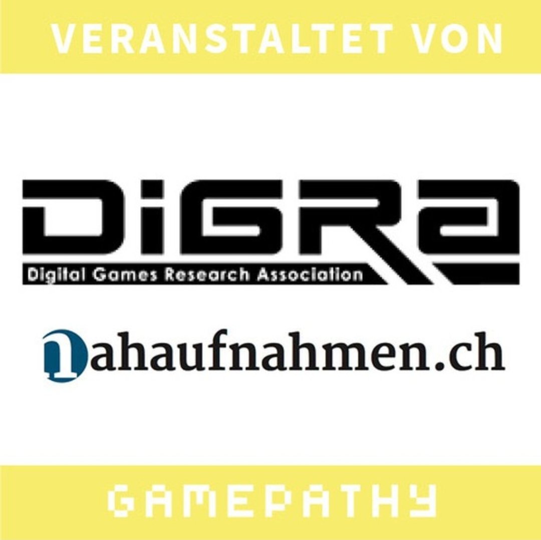 Diese Woche wird großartig - seid remote wie kostenfrei dabei und unterstützt Euer #Digra-Chapter. 🤩

/cc <a href="/nahaufnahmen/">nahaufnahmen.ch</a> <a href="/GamesBavaria/">Games/Bavaria</a> <a href="/Digitale_Spiele/">Stiftung Digitale Spielekultur</a> <a href="/AK_GWDS/">AKGWDS</a> <a href="/GfM_Games/">AG Games der GfM (inaktiv)</a> @iuhochschule #gamepathy