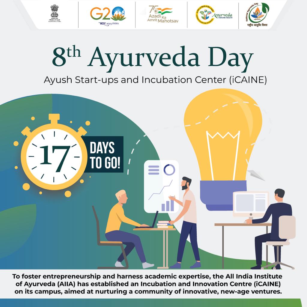 moayush's tweet image. iCAINE facilitates startups and entrepreneurs, playing a vital role in advancing Ayurveda and traditional Indian medicine. It supports innovation while preserving and promoting ayurvedic knowledge for modern relevance and accessibility.
#AyurvedaDay2023 #AyurvedaForOneHealth