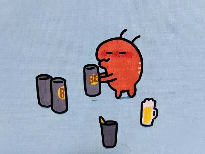 「ビール マグカップ」のTwitter画像/イラスト(新着)｜4ページ目