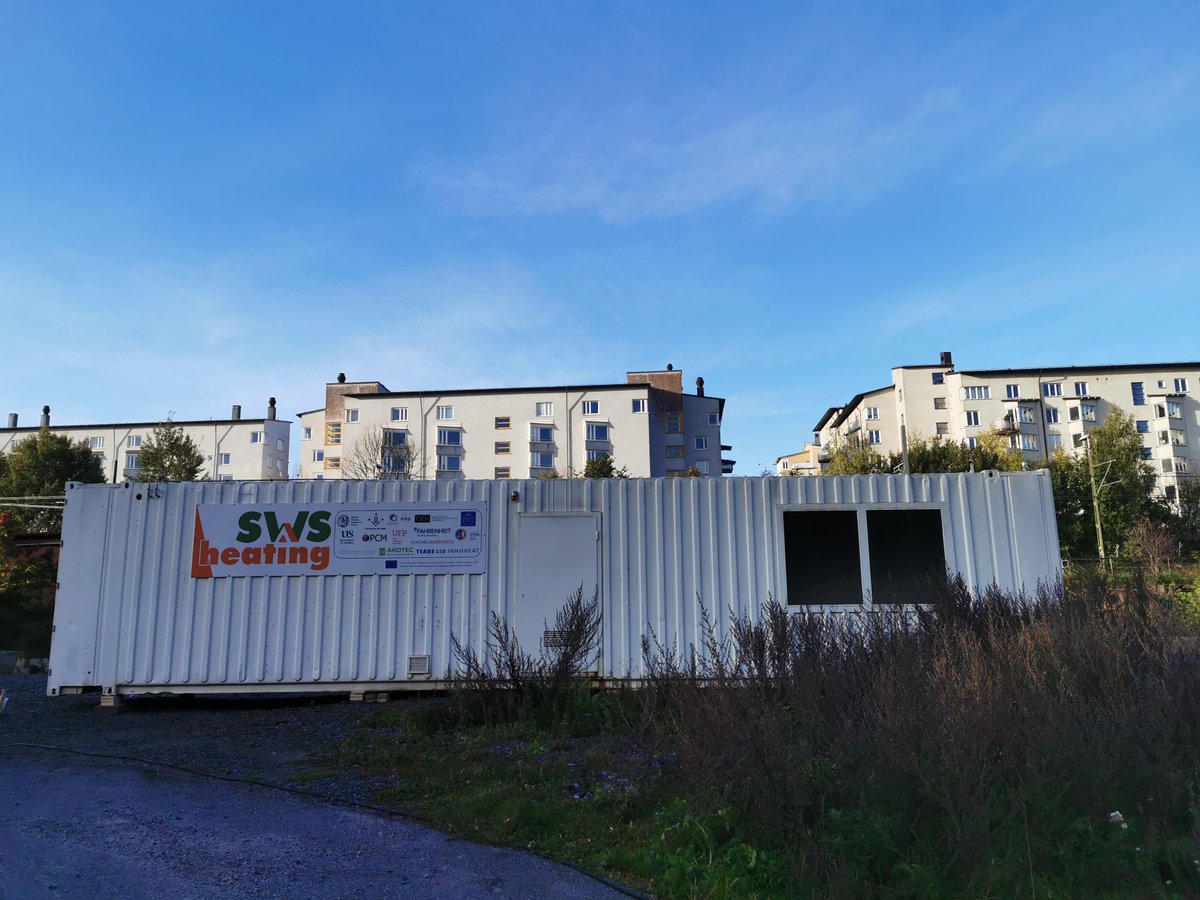 The demonstrator prototype for #SWSHeating has landed in Sweden <a href="/KTHuniversity/">KTH Royal Institute of Technology</a>  and is all set for testing! 🇸🇪🌡️ Let's bring sustainable warmth to the Nordics. #RenewableEnergy  #Innovation #Sustainability 🌍🔌 <a href="/cinea_eu/">CINEA 🇪🇺</a>