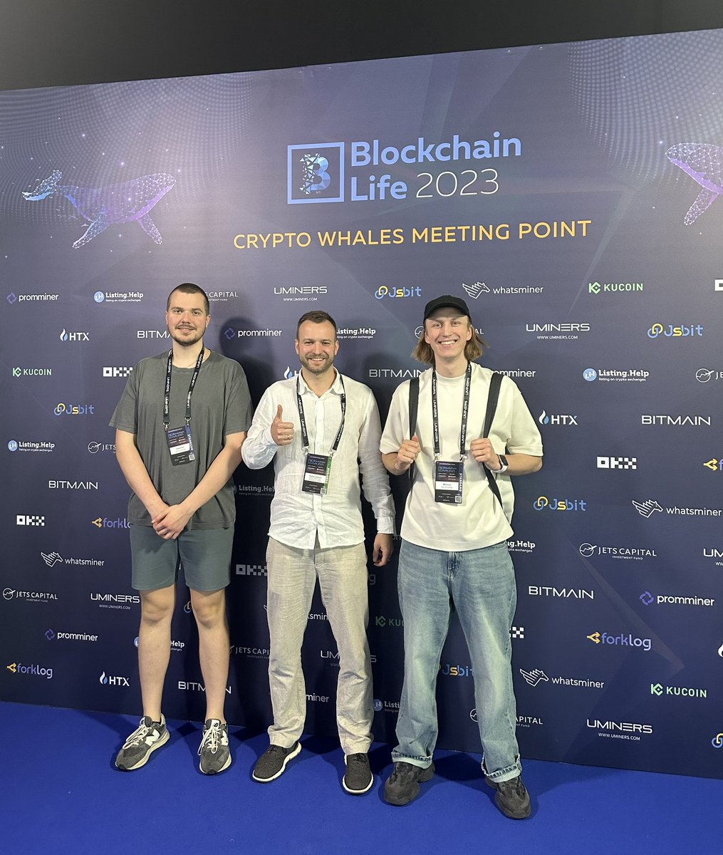 dyorexchange's tweet photo. We are at Blockchain Life in Dubai for 2 days. Come meet us! 🤝 https://t.co/HeZQHsLHOV