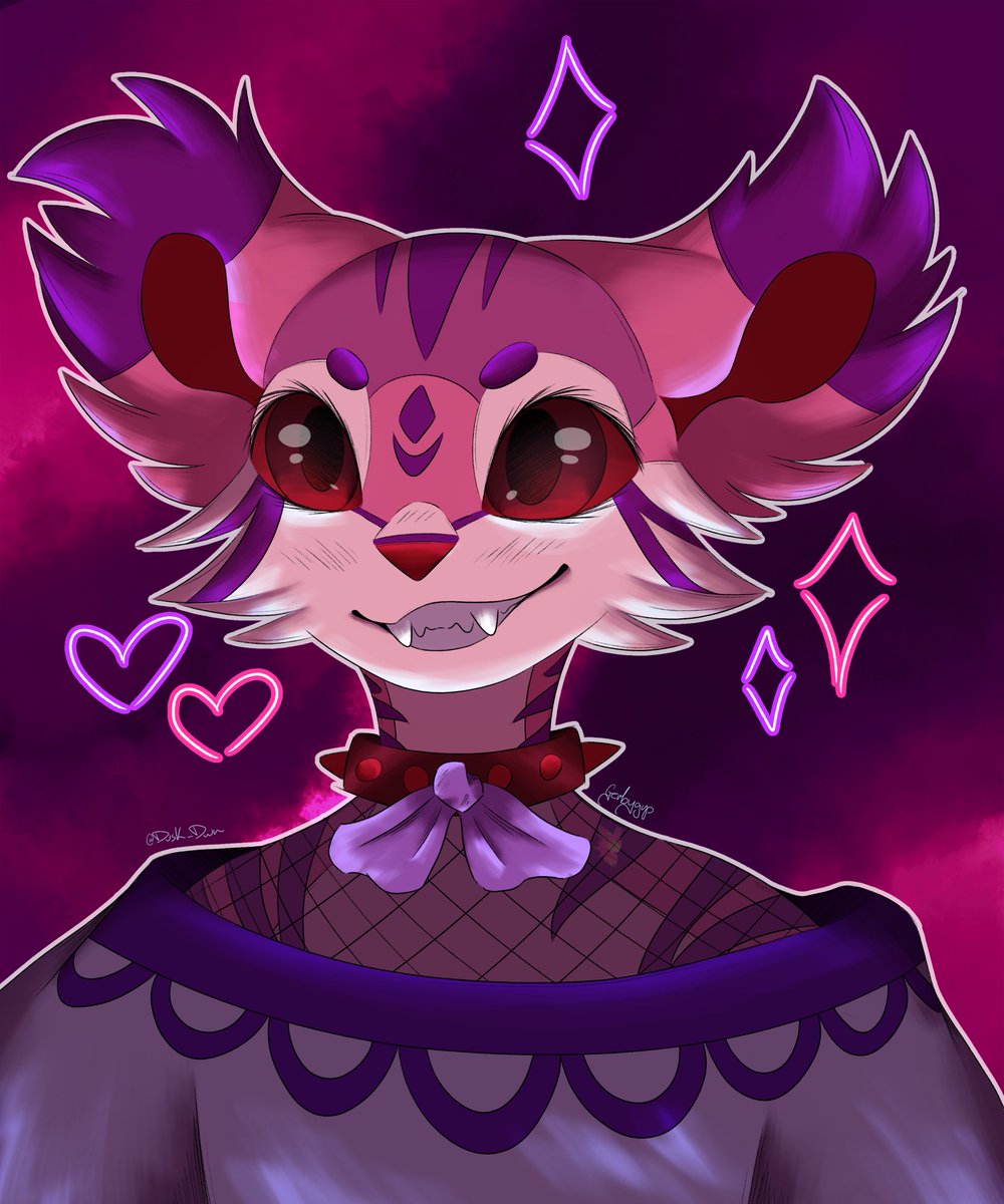 Dusk_Dwn's tweet photo. Character owned by @/NeverWillITell on toyhouse.
Picked this character from my complicated character thread. 

I really like their design a lot! Definitely got a little carried away with this one :3

#furryart #furry https://t.co/dpge6KrVMm