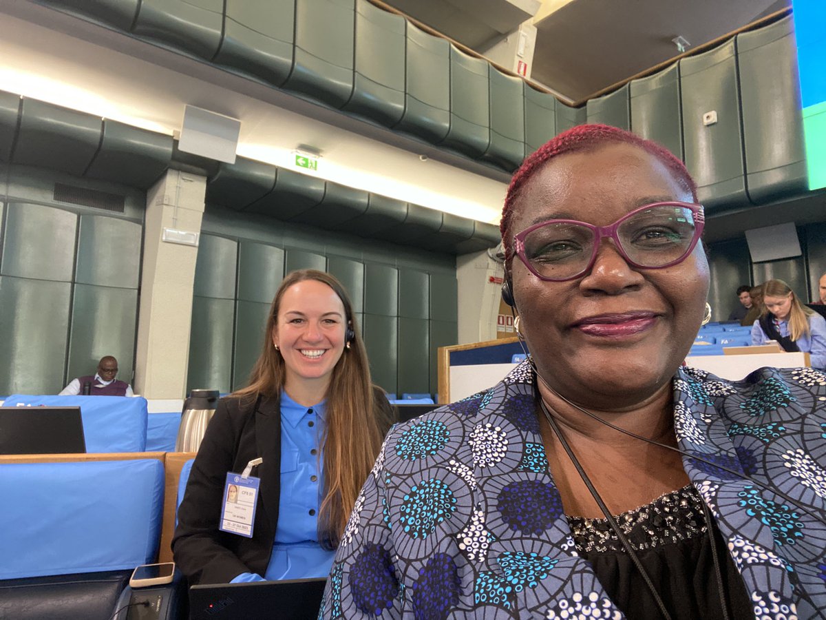 jemimah_njuki's tweet photo. And the Voluntary Guidelines on “Gender Equality and Women and Girls empowerment in the context of Food Security and Nutrition” are endorsed at the #CFS51 plenary session! Congratulations to all! Congratulations @UN_CFS 

@UN_Women is proud to have supported the negotiations https://t.co/wDAXxhXiG2