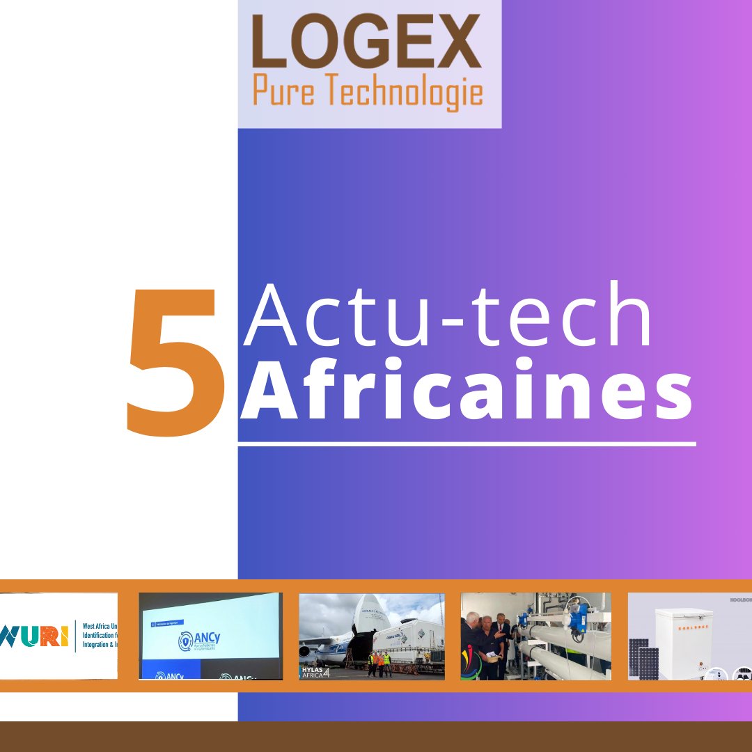 logexit's tweet photo. 🌍 L'Afrique au cœur de l'innovation tech! 💡 Voici 5 actualités tech qui prouvent que le continent est en pleine effervescence technologique. 🚀 https://t.co/e8CsRheEqY