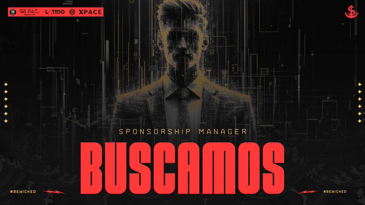 Buscamos sponsorship manager para el mejor club de la historia de la humanidad (nosotros)🫡

Etiqueta abajo si conoces a alguien, DMs open

#BEWICKED⚓