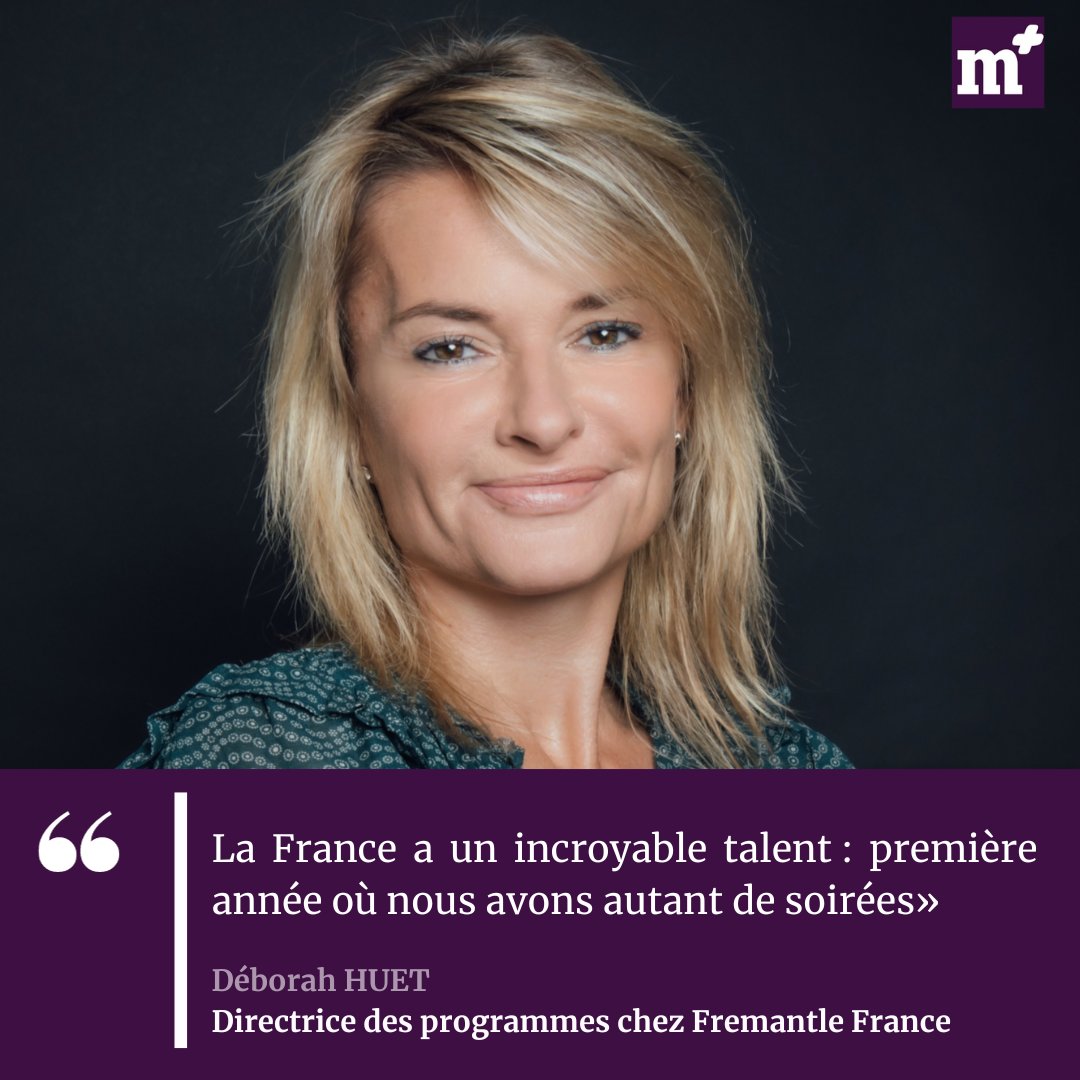 lemediaplus's tweet photo. ITW Déborah HUET (@FremantleFrance) :
➡️ #LFAUT de retour avec une 18e saison
➡️ Nouveau buzzer, nouvelle mécanique, nouvelle P2 avec @jujufitcats
🗣️ «Pour le moment, il n’est pas question de changer le jury»
👉 https://t.co/TazOt7gTmA https://t.co/dB1kJtcjgm