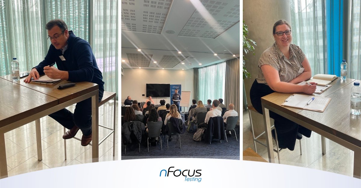 nFocus_Ltd's tweet photo. Yesterday we hosted our sixth SDET Academy selection day! Hundreds of hopefuls applied to join the Academy and 17 were selected to take part in our selection day. It was a great day and fantastic to see so many promising future SDET's! #softwaretesting #sdet https://t.co/UQJ53JkSCX